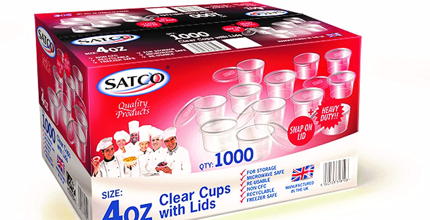 Satco 4oz Set (x800)